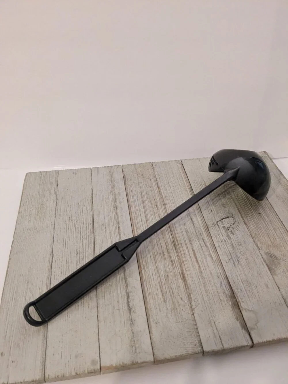 Scoop N Strain Black Kitchen #1 Utensil For Cooking & Straining Ladle